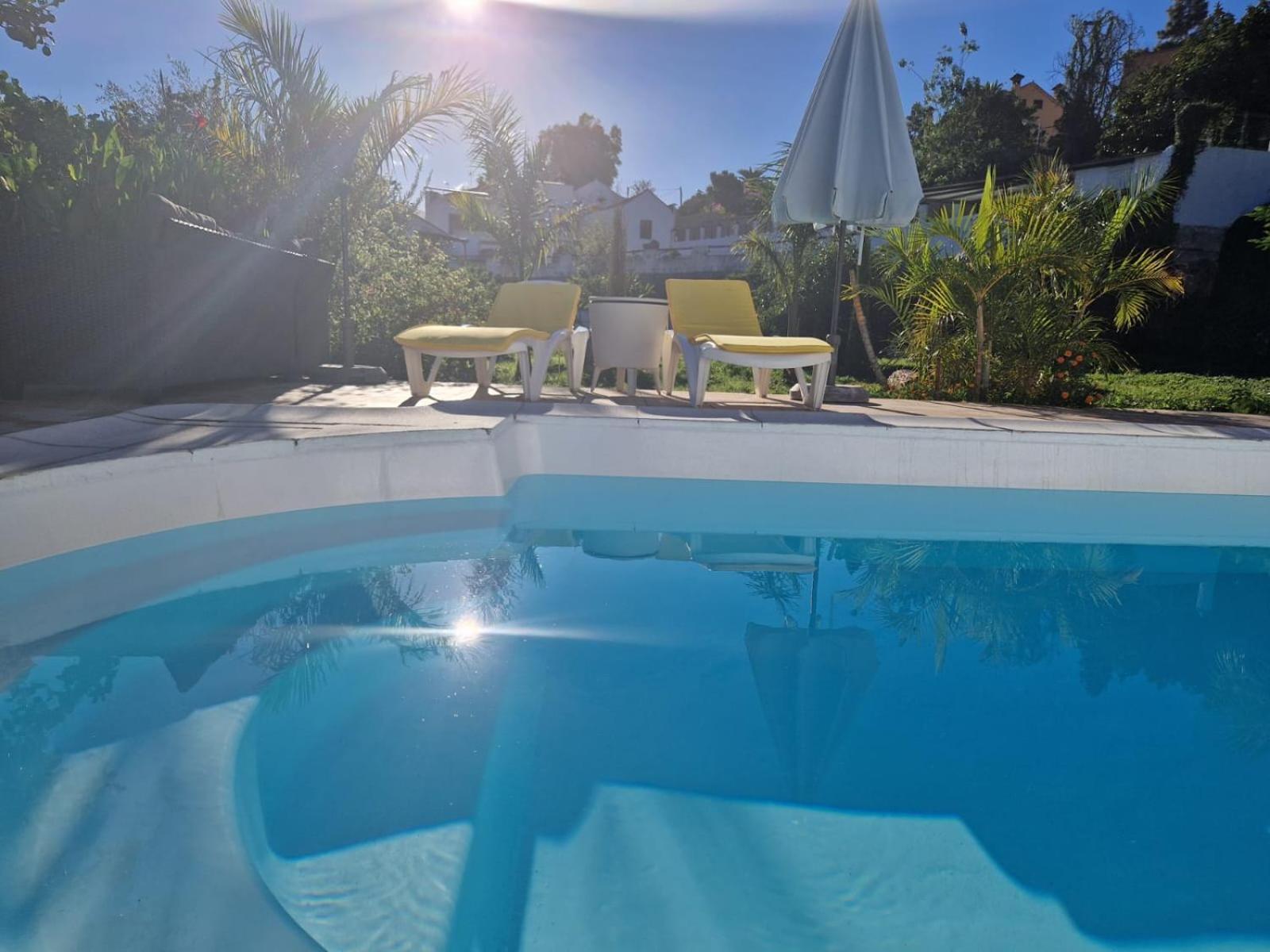 Casa Con Piscina, High-Speed Wi-Fi Y Vistas Villa Santa Brígida Kültér fotó