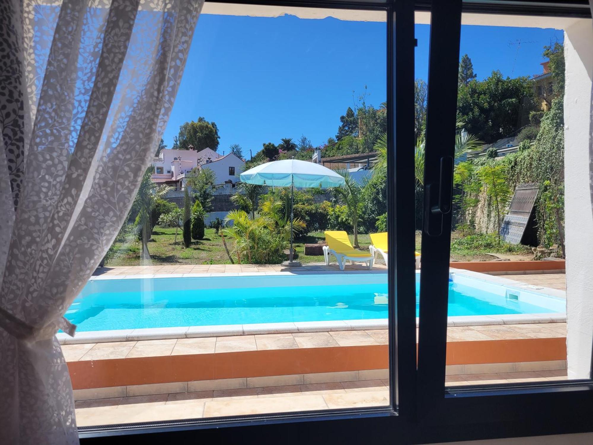 Casa Con Piscina, High-Speed Wi-Fi Y Vistas Villa Santa Brígida Kültér fotó
